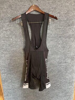 Giant Cycling Bib Shorts Mens Medium Black Padded Chamois 13 Inseam Bike